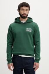 Lacoste férfi pamut kapucnis melegítőfelső - zöld M
