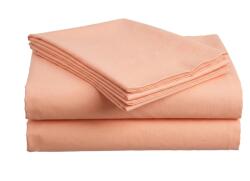  Cearsaf din bumbac STANDARD 140x240 cm, piersica