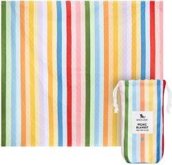 DOCK & BAY Piknik takaró Dock&Bay Candy Stripes XL 240 × 170 cm vízálló alj (PICNIC-DES-XLCANDSTR)