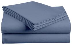  Cearsaf din bumbac LUX albastru inchis 140x240 cm