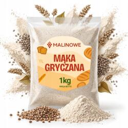 Malinowe Hajdinaliszt 1kg Őrölt Természetes Hajdina Prémium (5903018609744)