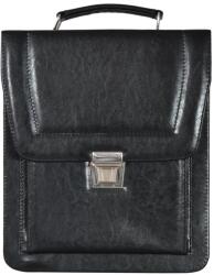 REAbags Aktovka REAbags 7207 - černá/nikl 15 l (RB-7207_BLACK_N)