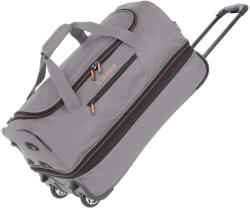 Travelite Basics Wheeled duffle S Grey/green 51 - 64l (TRAVELITE-96275-04)