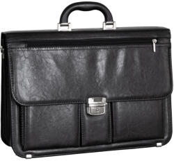 REAbags Aktovka REAbags 8001/1-TR - černá/nikl 19 l (RB-8001/1-TR_BLACK_N)