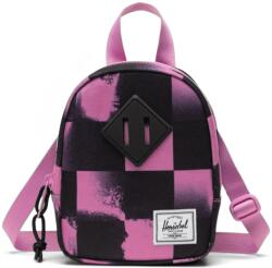 Herschel Heritage Crossbody Little Herschel Stencil Checker Opera Mauve (11543-06890-OS)
