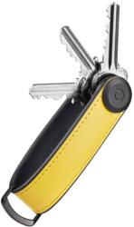 Orbitkey Premium Nappa Leather 2.0 Hybrid Leather kulcstartó - Solar Yellow (P40892)