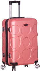 METRO Cestovní kufr METRO LLTC4/3-M ABS - růžová 54 l (RB-LLTC4/3-M_PINK)