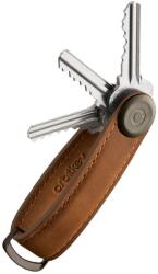Orbitkey Bőr kulcstartó 2.0 Crazy Horse - Gesztenye barna (P13405)