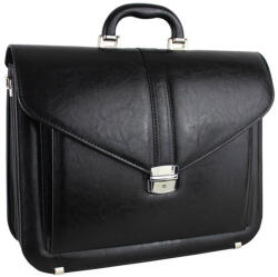 REAbags Aktovka REAbags 7173-TR - černá/nikl 15 l (RB-7173-TR_BLACK-N)