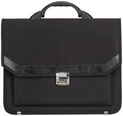 REAbags Aktovka REAbags 7253-T - černá/nikl 15 l (RB-7253-T_BLACK_N)