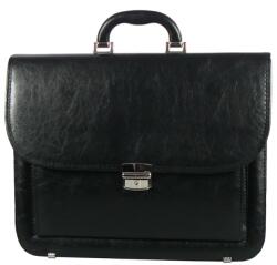 REAbags Aktovka REAbags 7416TR - černá/nikl 15 l (RB-7416TR_BLACK_N)