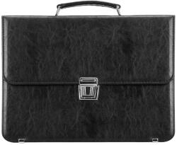 REAbags Aktovka REAbags 8002 - černá/nikl 17 l (RB-8002_BLACK_N)