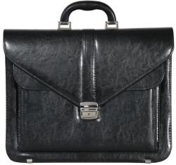 REAbags Aktovka REAbags 7173B-TR - černá/nikl 15 l (RB-7173B-TR_BLACK_N)