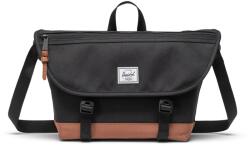 Herschel Cove Small Messenger fekete/nyereg barna (11528-04735-OS)
