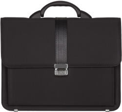 REAbags Aktovka REAbags 8003B-T - černá/nikl 17 l (RB-8003B-T_BLACK-N)
