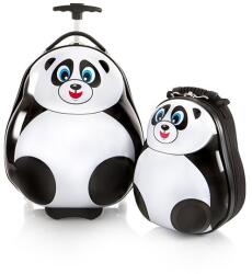 HEYS Travel Tots Lightweight Kids Panda - sada batohu a kufru 25l (HEYS-13030-3171-00)