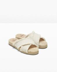 Bonprix B. p. c Női Flip-flop Papucs Mandula Szövet Orr EKRÜ__37 (933288)