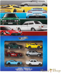 Mattel Series: Euro Style 6 darabos kisautó szett (JLB25)