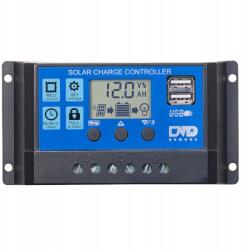 PWM Szabályozó Napelemes Vezérlő Pwm 30A 12V/24V (PWM30)