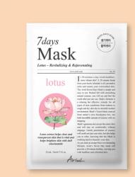 Ariul Mască de față cu extract de lotus 7 Days Mask Lotus N - 23 ml / 1 buc Masca de fata