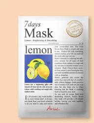 Ariul Mască de față cu extract de lămâie 7 Days Mask Lemon C - 23 ml / 1 buc Masca de fata