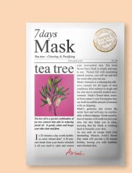 Ariul Mască de față cu extract de arbore de ceai 7 Days Mask Tea Tree M - 23 ml / 1 buc Masca de fata