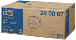 Tork Tekercses kéztörlő 2 rétegű 150m/600 lap H1 Advanced Tork Matic Soft fehér (290067_120067) - cartridge