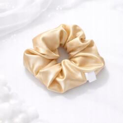 INTIMEO Selyem hajgumi scrunchie mulberry 6A arany XL nagy 6cm (scrunchiexl)