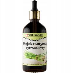 Pure Chemical Citronella Illóolaj Természetes Citronella Olaj Adalékanyagok Nélkül 100ml (OLEJEK CITRONELLA OLEJKI DO SAUNY 100ml)