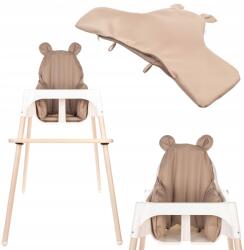 aMami Felfújható párnahuzat Ikea Antilop etetőszékhez Maci Vízálló (AMami pokrowiec na poduszkę Antilop Beżowy)