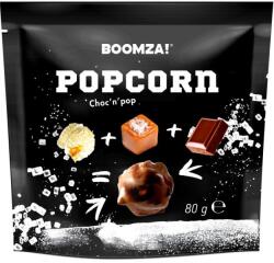 Boomza! karamellizált, sós karamellás és csokoládés ízű bevonattal ellátott pattogatott kukorica 80 (27726)
