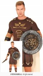 Fiestas Guirca Gladiátor jelmez Barna római jelmez Harcos jelmez XL-es (KG/9065M/XL)