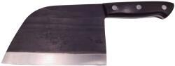 Depox Cutit tip satar DEPOX®, lucrat manual, Chef Choice, 29.5 cm, otel inoxidabil, 480 g, negru (2584)