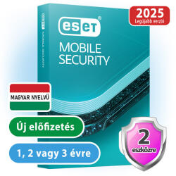 ESET Mobile Security for Android (2 gépre, 1 évre) online vírusirtó szoftver (eset_mobile_security_for_android_2pc_1ev)