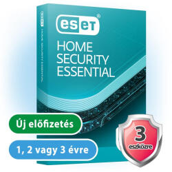 ESET Home Security Essential (3 gépre, 2 évre) online vírusirtó szoftver (eset_home_security_essential_3pc_2ev)