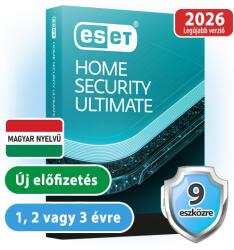 ESET Home Security Ultimate (9 eszköz 1 év) (eset_home_security_ultimate_9pc_1ev)