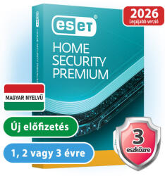 ESET Home Security Premium (3 eszközre/2 évre) (eset_home_security_premium_3pc_2ev)