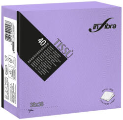 INFIBRA Szalvéta 38x38cm Lila 2 réteg 40 lap/csomag - atadcleankft