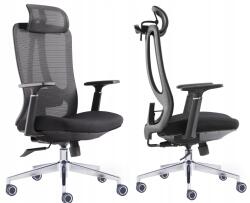 Rezino Irodai szék Ergonomikus forgószék íróasztali munkához Munkavédelmi szabvány (Fotel Obrotowy Ergonomiczny BHP)