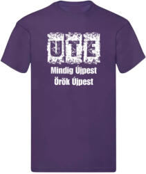  UTE póló felnőtt lila Mindig Újpest, Örök Újpest XL