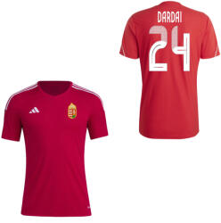  Magyarország mez felső szurkolói Adidas piros felnőtt - DARDAI 24 XS