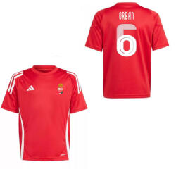  Magyarország mez felső szurkolói Adidas gyerek piros T24 - ORBAN 6 140