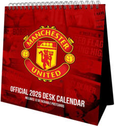  Manchester United naptár 2026 asztali