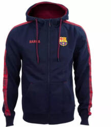  Barcelona pulóver felnőtt kapucnis-zippes BARCALOGO S