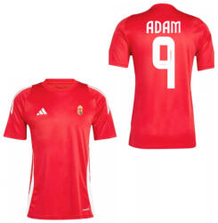  Magyarország mez felső szurkolói Adidas T24 piros felnőtt - ADAM 9 XS