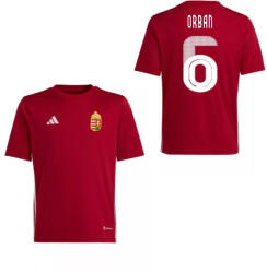  Magyarország mez felső szurkolói Adidas gyerek kerek nyak piros - ORBAN 6 128