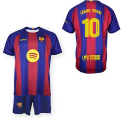 Barcelona mez garnitúra szurkolói HOME gyerek 25/26 - LAMINE YAMAL 10 éves