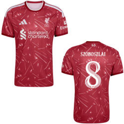  Liverpool mez felső felnőtt Adidas Home 2026-27 Szoboszlai 8 Liverpool betűtípus S
