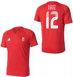  Magyarország mez felső szurkolói Adidas piros T17 felnőtt - DIBUSZ 12 XS