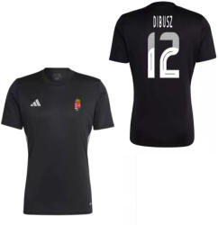  Magyarország mez felső szurkolói Adidas felnőtt fekete - DIBUSZ 12 L